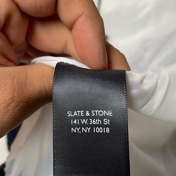 Slate and Stone Red White and Blue Track Jacket - Picture 4 of 8